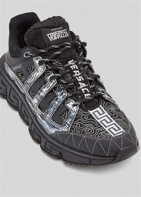 mens versace sneakers with signature logo|Versace shoes men sneakers discount.